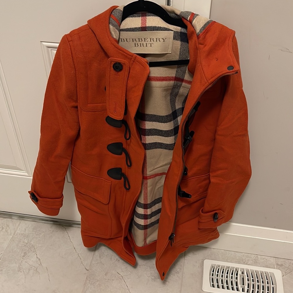 Authentic！This duffle coat from Burberry makes you the Korean drama celeste